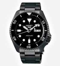 Seiko 5 Sports SRPD65K1 Automatic Titan Black Steelband