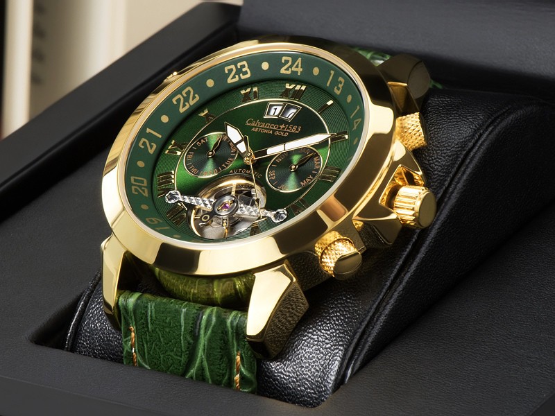 Calvaneo 1583 Astonia Luxury Britannic Gold Automatic