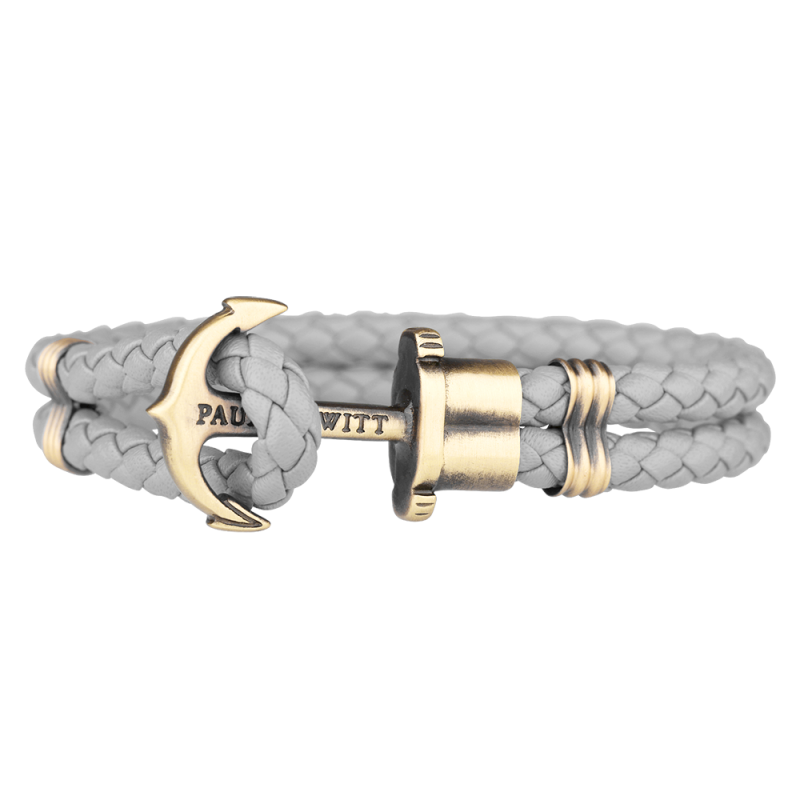 Paul Hewitt Anchor Bracelet Phrep Brass Grey PH-PH-L-M-Gr