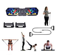 21-in-1 Push Up Rack + Widerstandsbänder Board Profiversion Muskeltraining + Griffe
