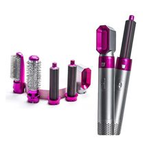 Premium Edition 5in1 hot air brush Hot Airstyler 2.0 Curler and hair straightener