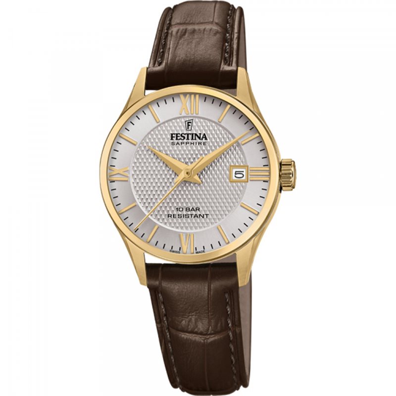 Festina Swiss Made F20011/2 Sapphire Damenuhr