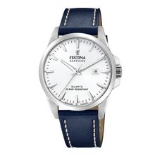 Swiss Made F20025/2 Sapphire Silver Men's Watch