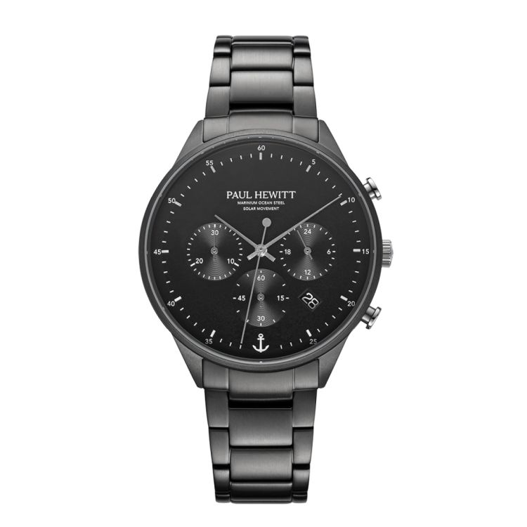 Paul Hewitt PH-W-0297 Gun Metal Chrono Herrenuhr