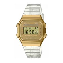 Vintage A168XESG-9AEF Transparent strap