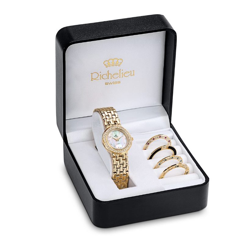 Richelieu Swiss Made 8644.05.980 Mother of Pearl Damen Geschenkbox