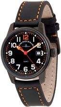 Zeno Watch Basel Pilot Classic 3315Q-bk-a15 Herren