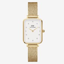 Daniel Wellington DW00100599 Quadro Lumine Evergold Damenuhr