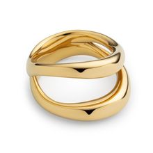 PH-JE Waves Ladies Gold Ring