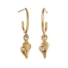 Paul Hewitt PH-JE-0641 Sea Shell Hoops Ohrringe