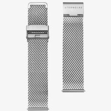 Sternglas S03-MI04 Milanaise 20 Silver Watch Strap