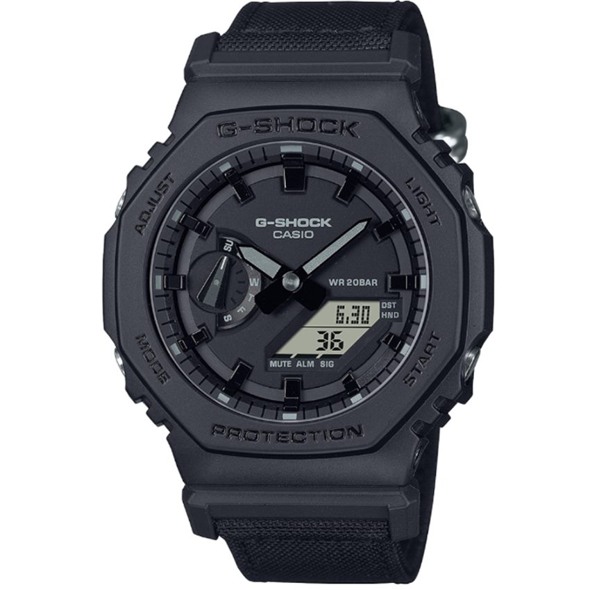 Casio G-Shock GA-2100BCE-1AER Classic Utility Black Herrenuhr