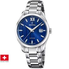 Festina F20026/2 Swiss Made Acero Klassik Herrenuhr