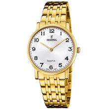 Festina F20048/1 Swiss Made Acero Klassik Damenuhr