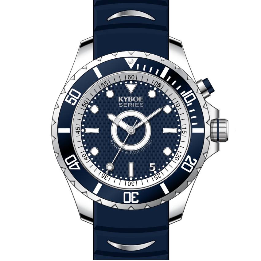 Kyboe GS.55.S.DB.DB Giant 55 Oslo Herrenuhr
