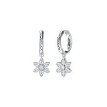 Guess JUBS04323JWRHT-U White Lotus Ladies Earrings