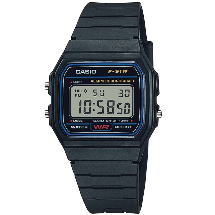 Casio Collection F-91W-1YER Timeless Unisexuhr