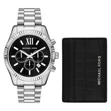 Michael Kors MK1091SET Lexington Herren Uhr & Portemonnaie