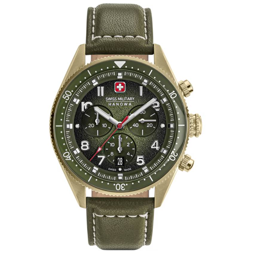 Swiss Military Hanowa SMWGC0003850 Greyhound Chrono Herrenuhr