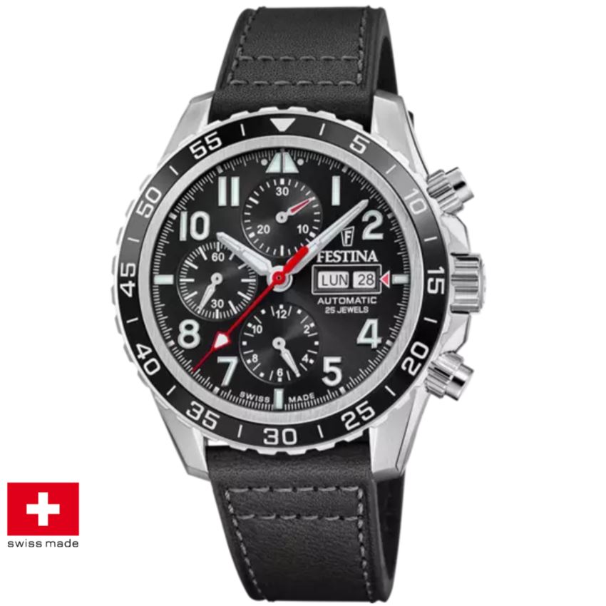 Festina Swiss Made F20056/3 Automatik Herrenuhr