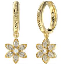 Guess JJUBS04323JWYGT-U White Lotus Ladies Earrings