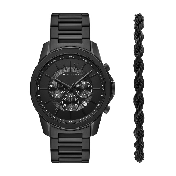 Armani Exchange AX7163SET Banks Herren Uhr & Armband