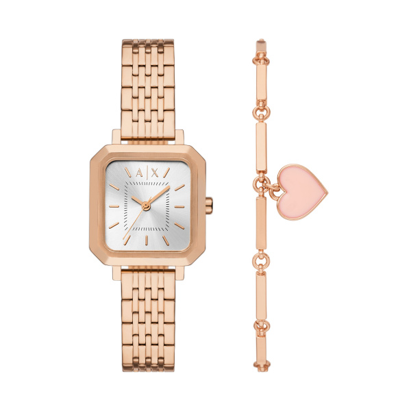 Armani Exchange AX7164SET Leila Damen Uhr & Armband