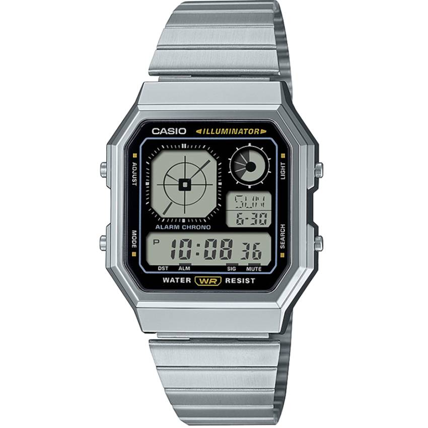 Casio Vintage Collection A130WE-1AEF EDGE LC Herrenuhr