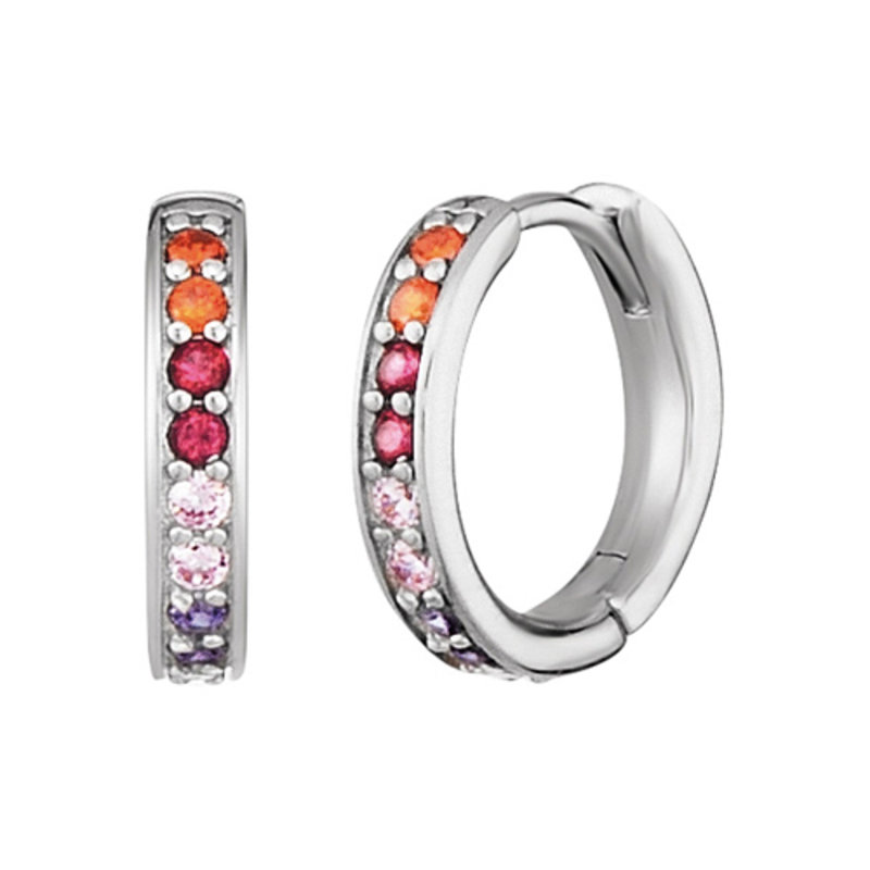 Engelsrufer Paar Creolen "Keep it so simple" mit Zirkonia (synth.)