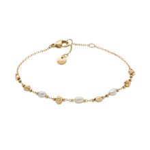 Elegantes Skagen Armband SKJ1880710 – Vergoldet mit Süßwasserperlen .