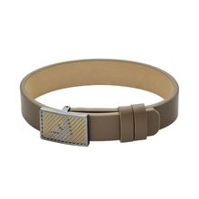 
Emporio Armani Men's Leather Bracelet EGS3240060 Two-Tone