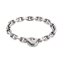 Emporio Armani Men's Bracelet EGS3236040 . Stainless Steel Chain Silver .