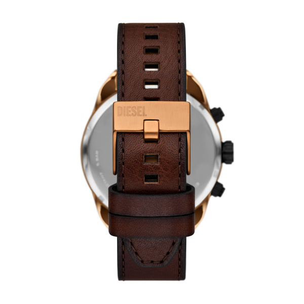Diesel DZ4698 Men's Watch – Bold Bronze Design with Leather Strap