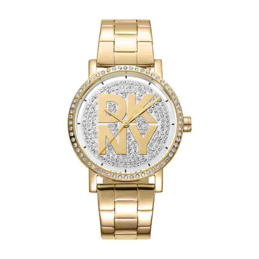 DKNY DK1L035M0215 Damen Elegant Gold