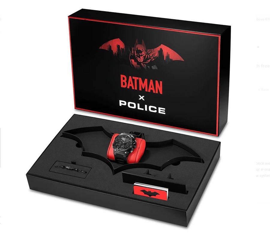 Police Batman PEWGQ0089901-SET Crusader Chrono Herrenuhr