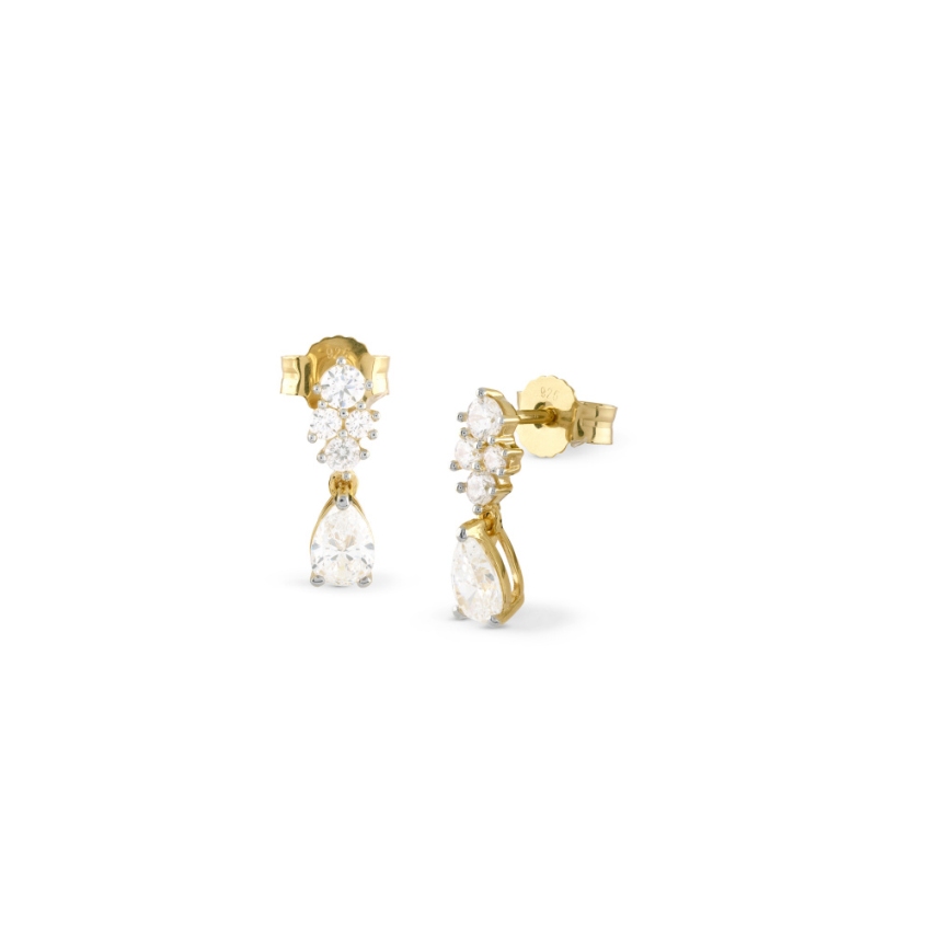 Guess JSBE04492JWYGT-U Damenohringe Elegant Gold