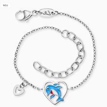 Herzengel HEBS-DOLPHIN-HEART Kinder Armband