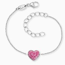 Herzengel HEBS-GLITTERHEART Kids Bracelet