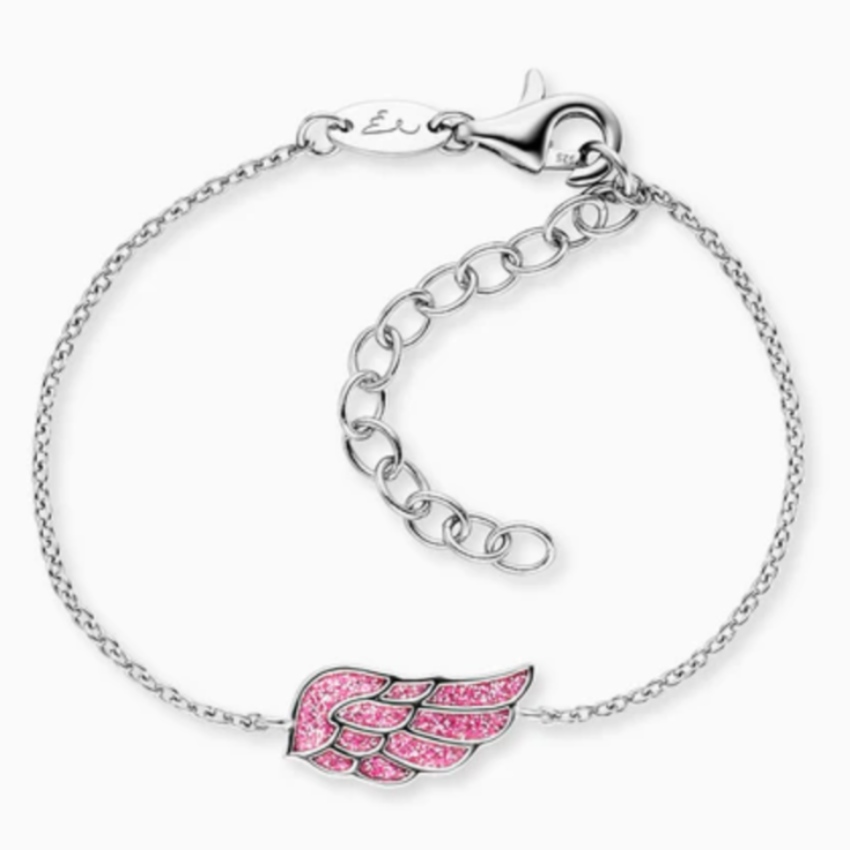 Herzengel HEBS-GLITTERWING Kinder Armband