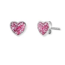 Herzengel HEES-GLITTHEART-ST Kids Earrings