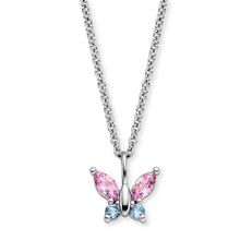 Herzengel HENS-BUTTERFLY1-ZI Kids Neckalce