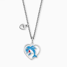 Herzengel HENS-DOLPHIN-HEART Kids Necklace