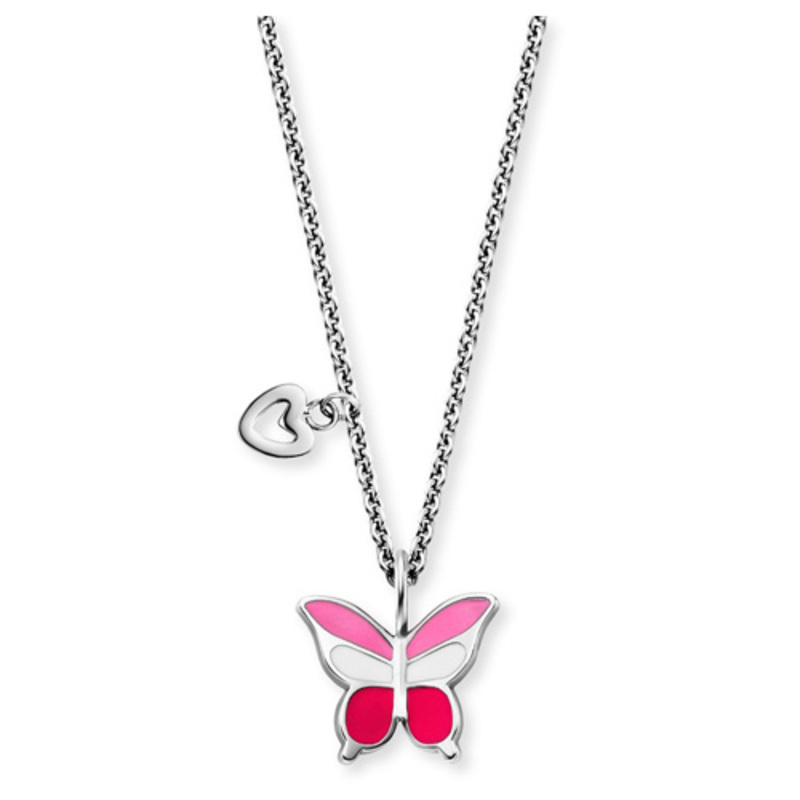 Herzengel HENS-PINKBUTTERFLY Schmetterling
