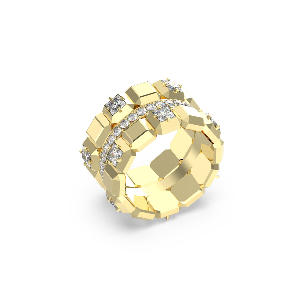 Guess JUBR06177JWYG Ace of Diamonds Damen Ring