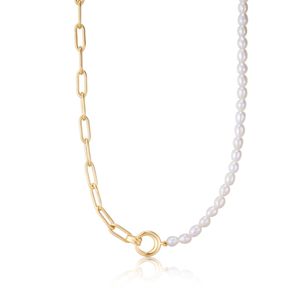 Ania Haie N043-01G Pearl Power Damen Halskette