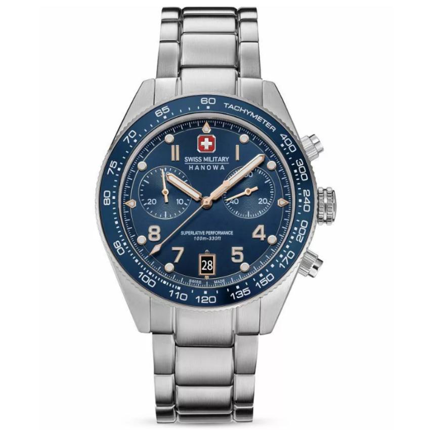 Swiss Military Hanowa SMWGI0007702 Spitfire Chrono Herrenuhr