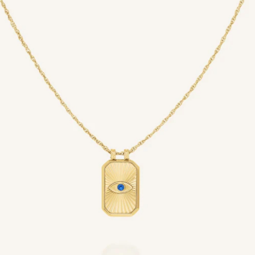 Rosefield JNEEG-J1268 Evil Eye Amulet Damen Halskette