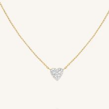 Rosefield JNPHG-J1273 Pave Heart Damen Halskette