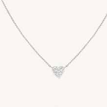 Rosefield JNPHS-J1320 Pave Heart Damen Halskette