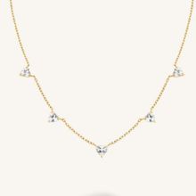 Rosefield JNRHG-J1005 Row Hearts Damen Halskette